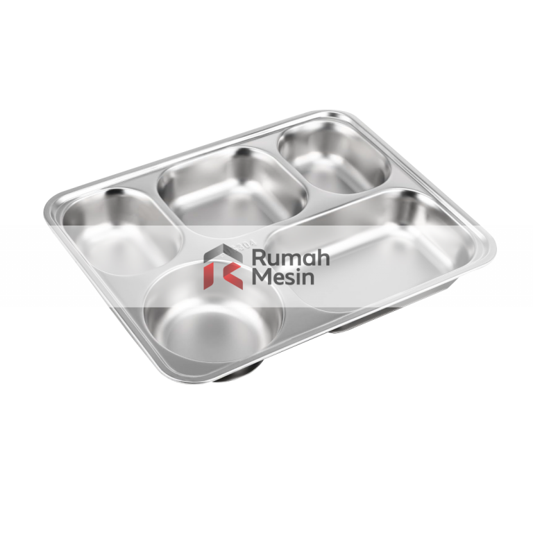 panduan kebersihan tray makanan stainless steel