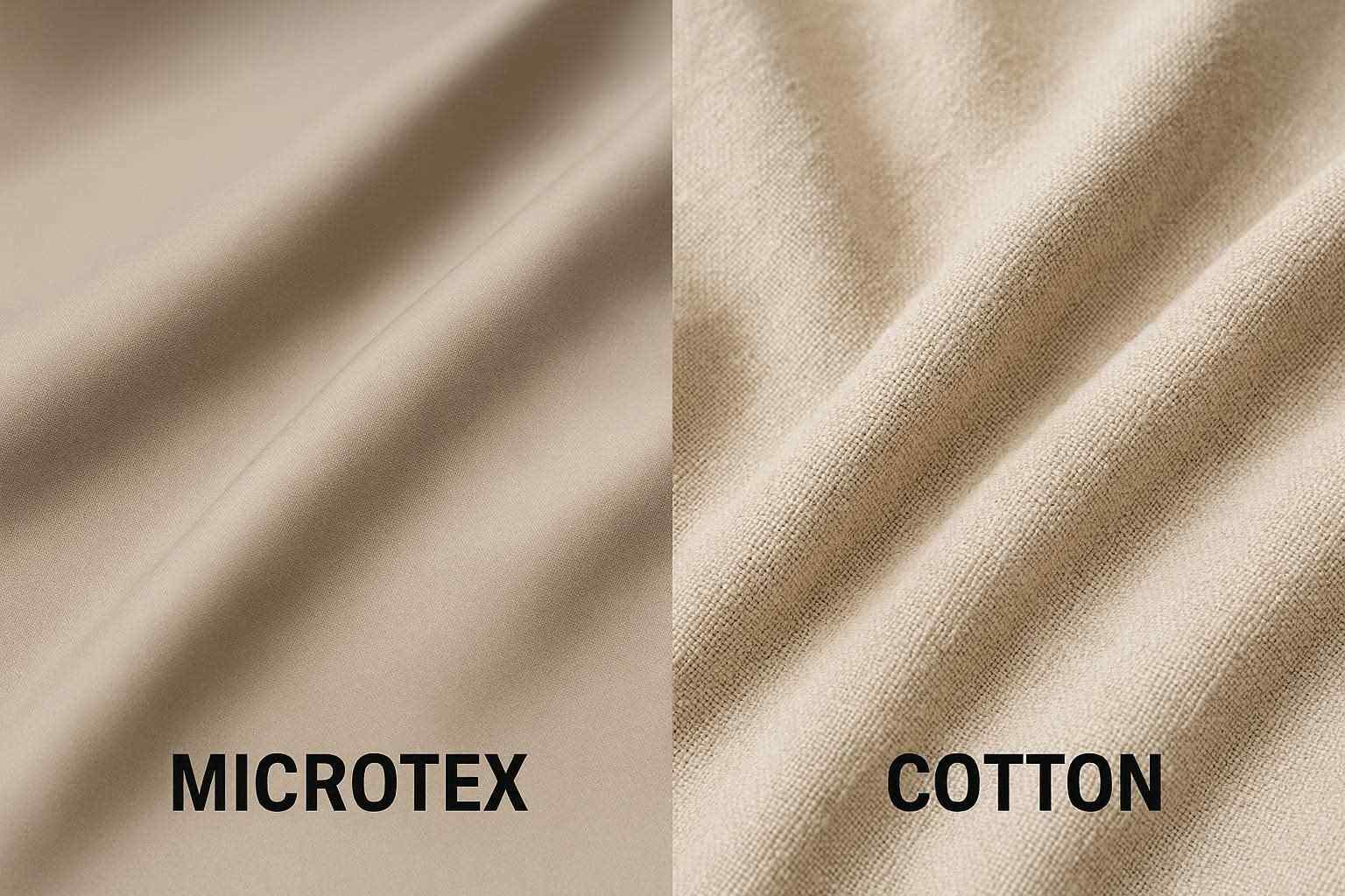 perbandingan microtex atau katun sebagai bahan pakaian