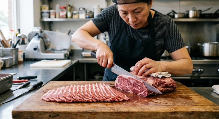 Memotong Daging Sapi Wagyu yang Tepat dan Mudah