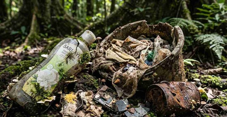 sampah yang terurai 200 tahun
