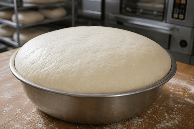 adonan roti mengembang sempurna