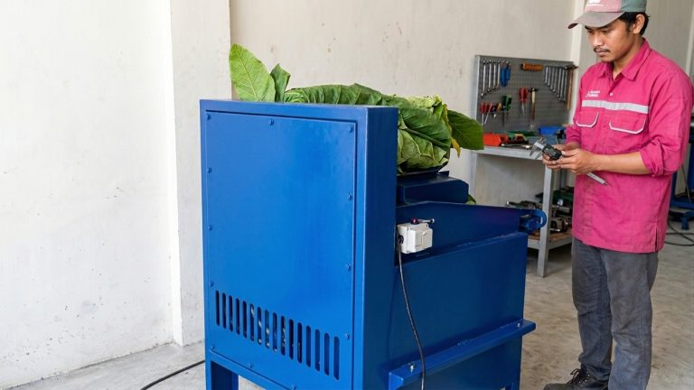 mesin perajang tembakau modern